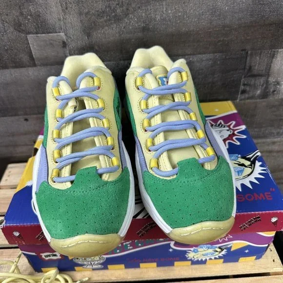 Yellow Reebok Question Low Bbc BBC X Reebok Question Low Running